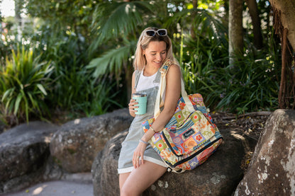 Retro Shores - Recycled Tote Bag